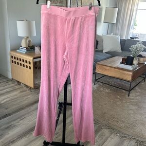 Juicy Couture Pink Velour Tracksuit Pants